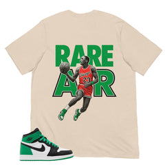 Graphic Tee Rare Air Shirt - to Matching Air Jordan 1 Lucky Green | Zadago