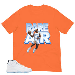 Graphic Tee Rare Air Shirt - to Matching Air Jordan 11 Legend Blue | Zadago