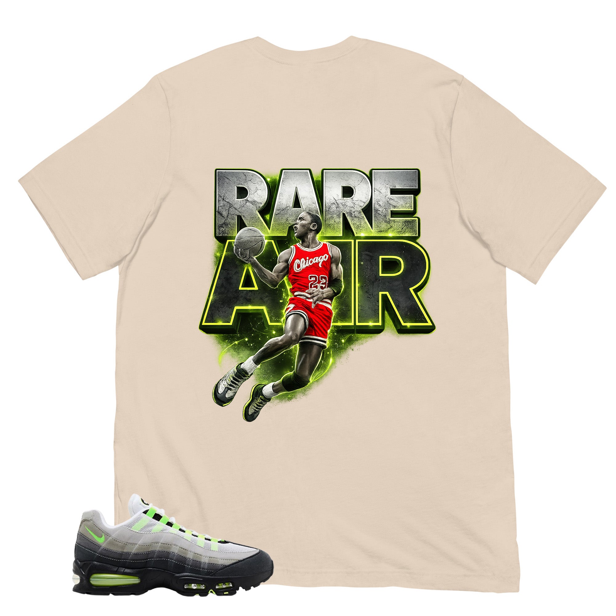 Graphic Tee Rare Air Shirt - to Matching  Air Max 95 Neon | Zadago