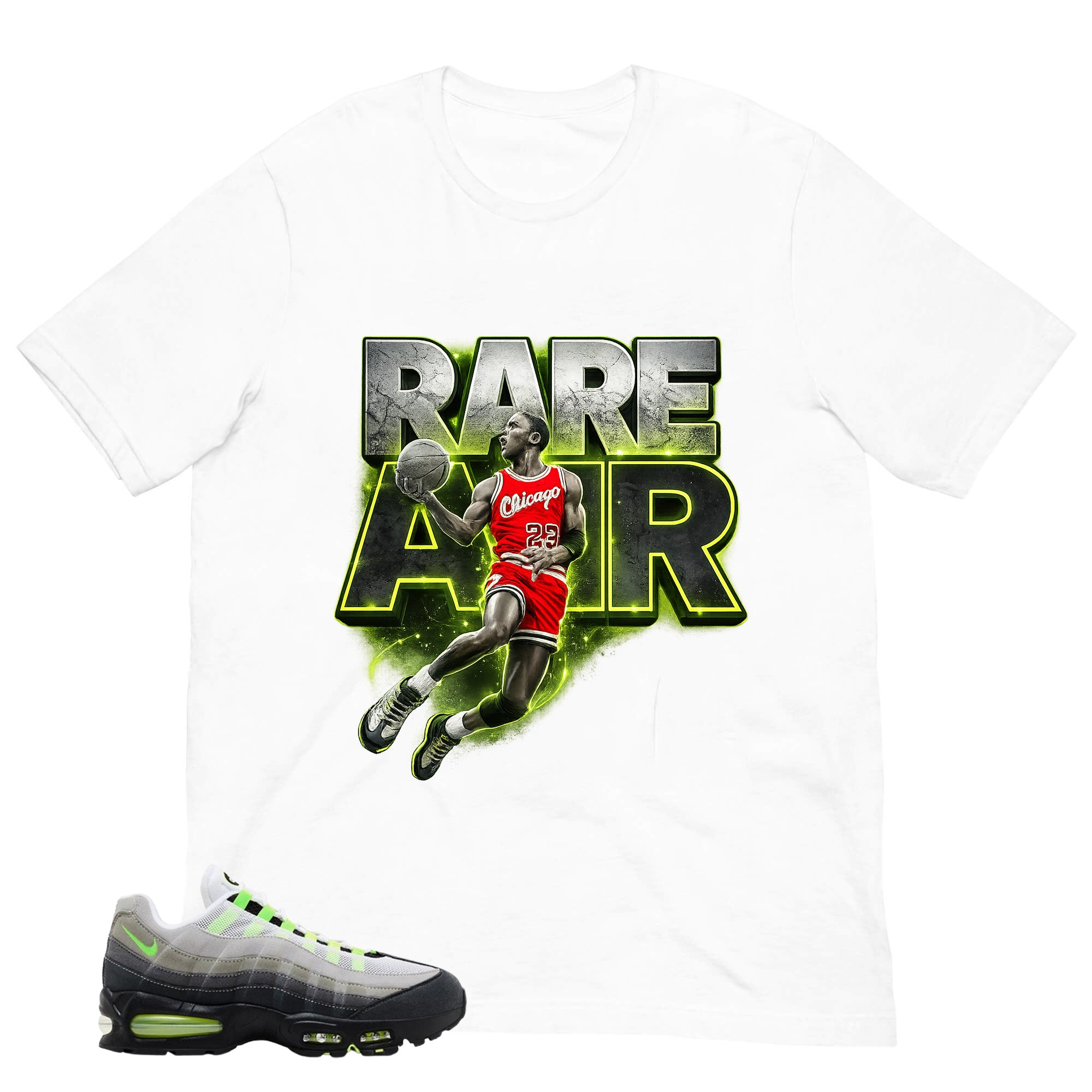 Graphic Tee Rare Air Shirt - to Matching  Air Max 95 Neon | Zadago