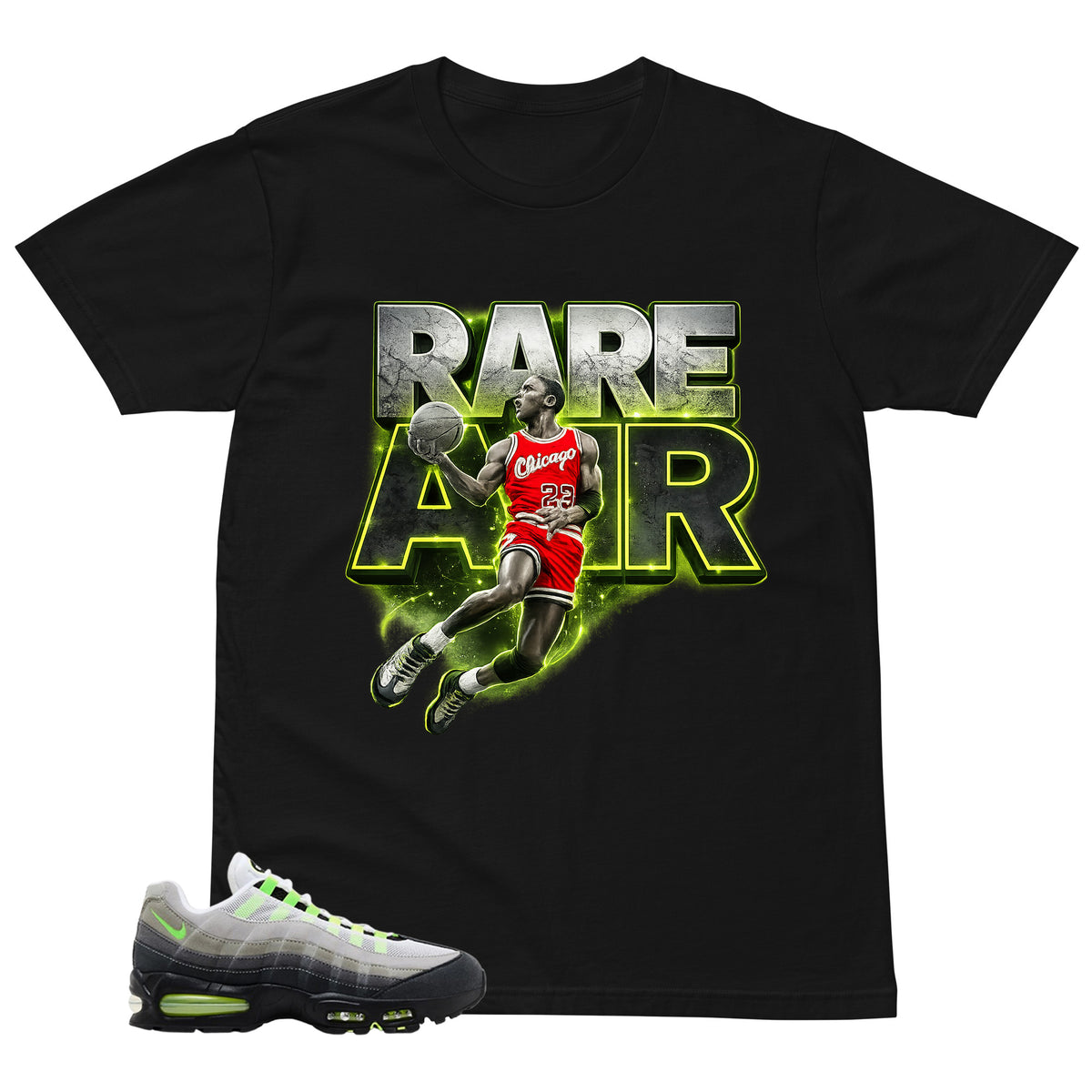 Graphic Tee Rare Air Shirt - to Matching  Air Max 95 Neon | Zadago