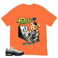 Graphic Tee Skate Boy Shirt - to Matching  Air Max 95 Neon | Zadago