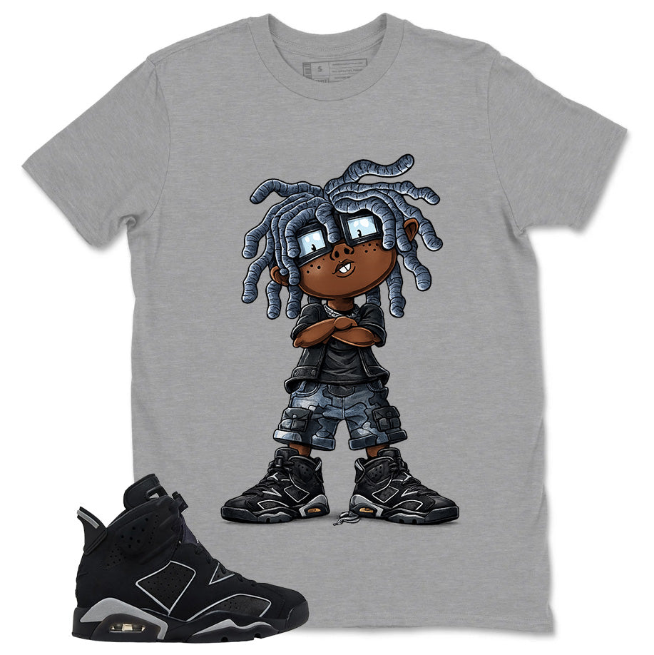 Graphic Tee Sneaker Boy Shirt - to Matching Air Jordan 6 Cap and Gown | Zadago