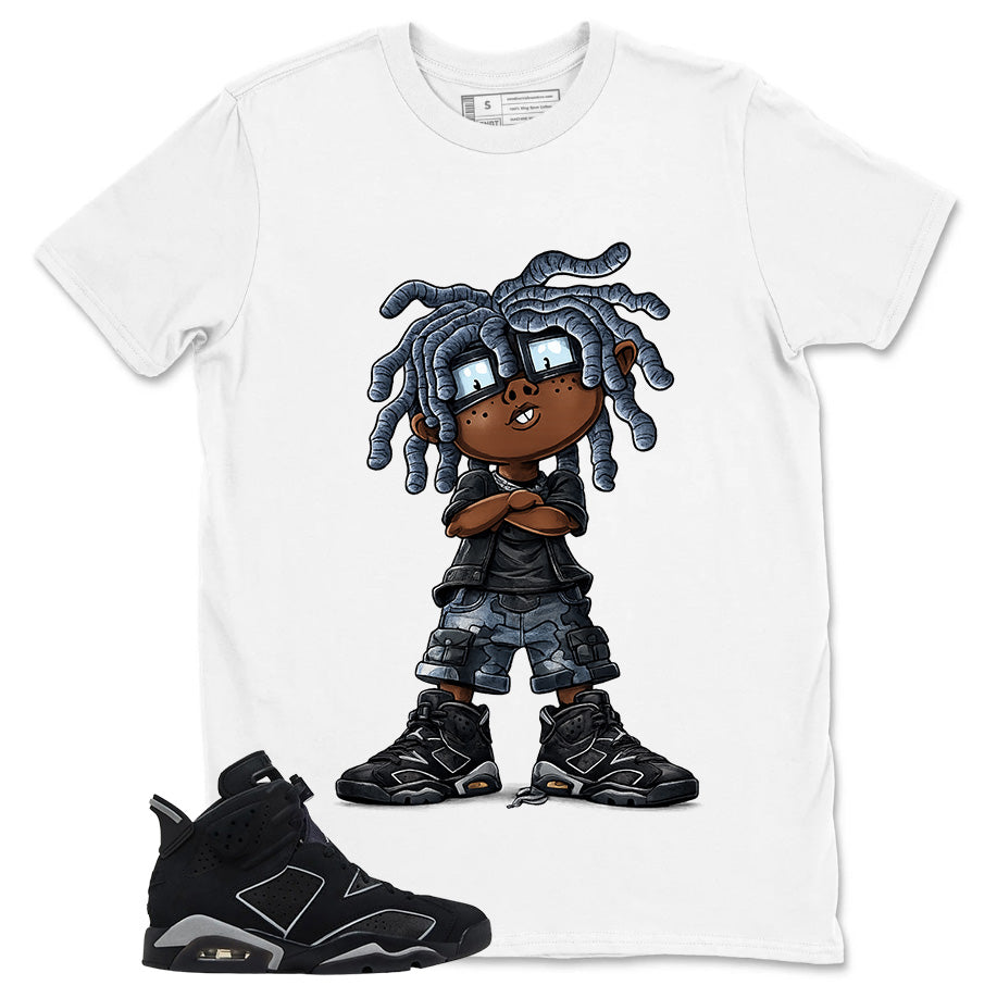 Graphic Tee Sneaker Boy Shirt - to Matching Air Jordan 6 Cap and Gown | Zadago