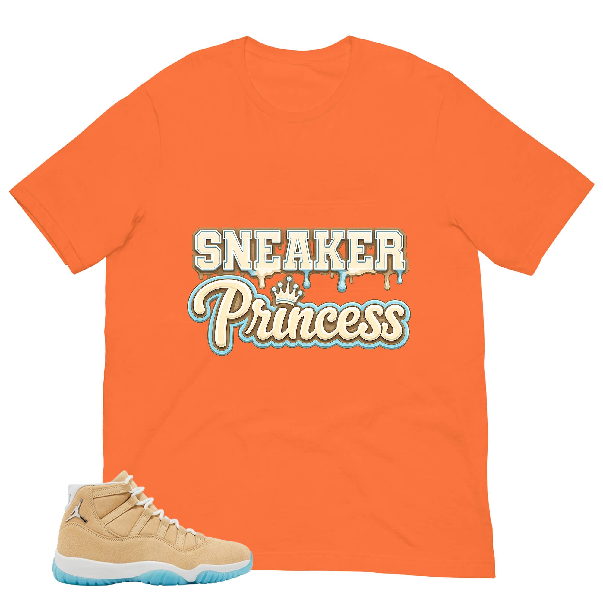 Graphic Tee Sneaker Princess Shirt - to Matching Air Jordan 11 H-Town | Zadago