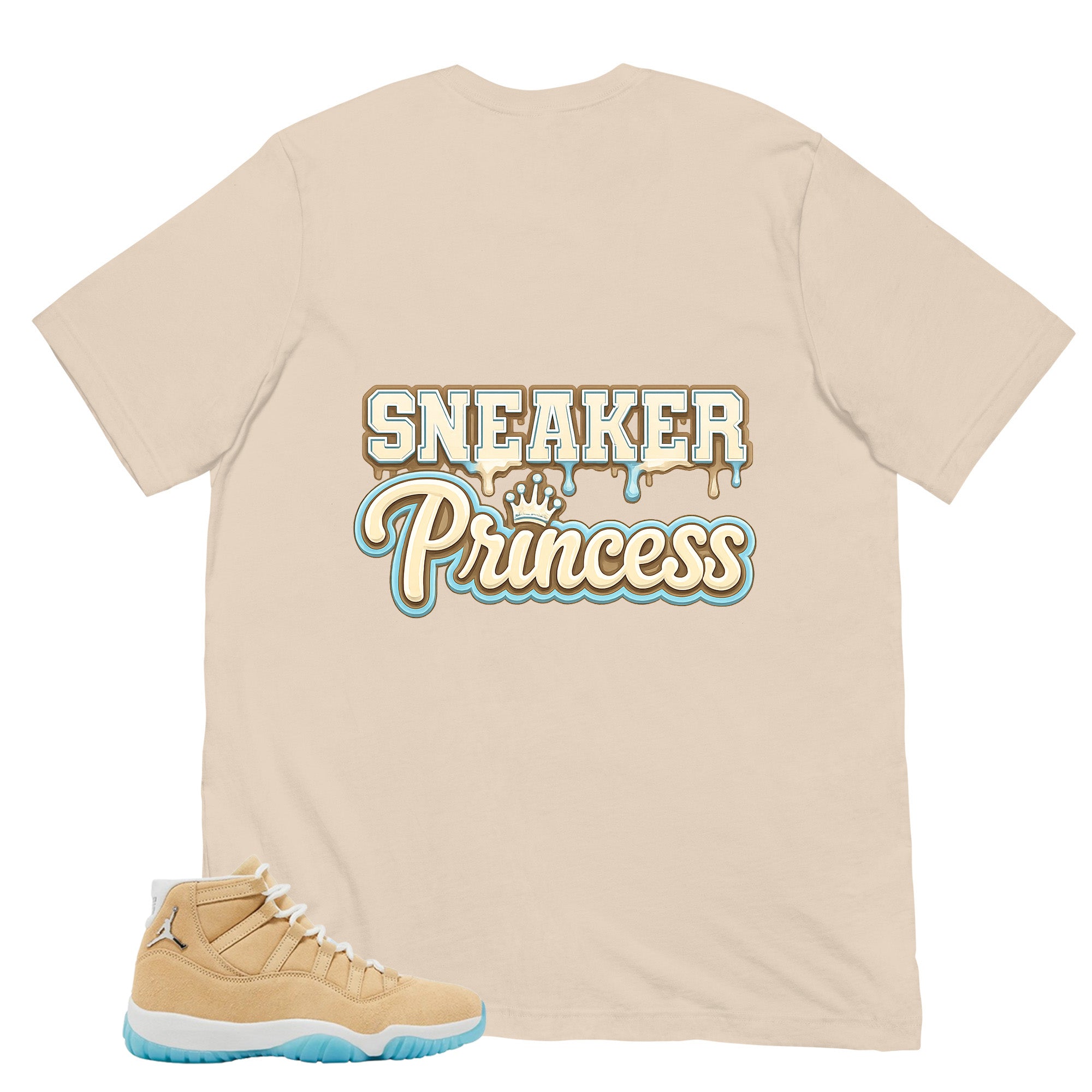 Graphic Tee Sneaker Princess Shirt - to Matching Air Jordan 11 H-Town | Zadago