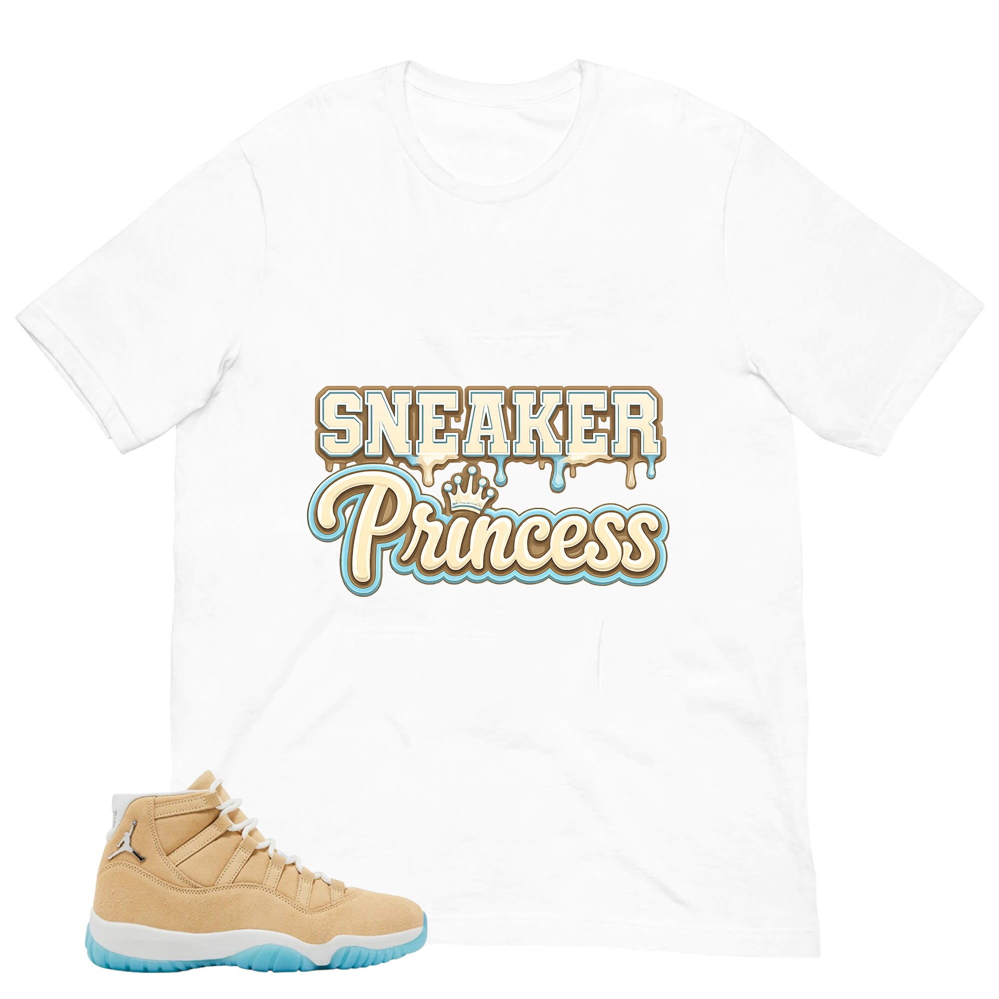 Graphic Tee Sneaker Princess Shirt - to Matching Air Jordan 11 H-Town | Zadago