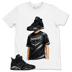 Graphic Tee Sneakerhead Shirt - to Matching Air Jordan 6 Cap and Gown | Zadago