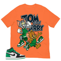 Graphic Tee T&J Shirt - to Matching Air Jordan 1 Lucky Green | Zadago