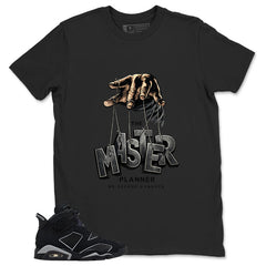 Graphic Tee The Master Planner Shirt - to Matching Air Jordan 6 Cap and Gown | Zadago