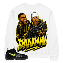Graphic Tee to Match Air Foamposite Pro Voltage | Daaamn Sneaker Shirt | Zadago