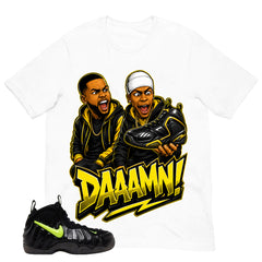 Graphic Tee to Match Air Foamposite Pro Voltage | Daaamn Sneaker Shirt | Zadago