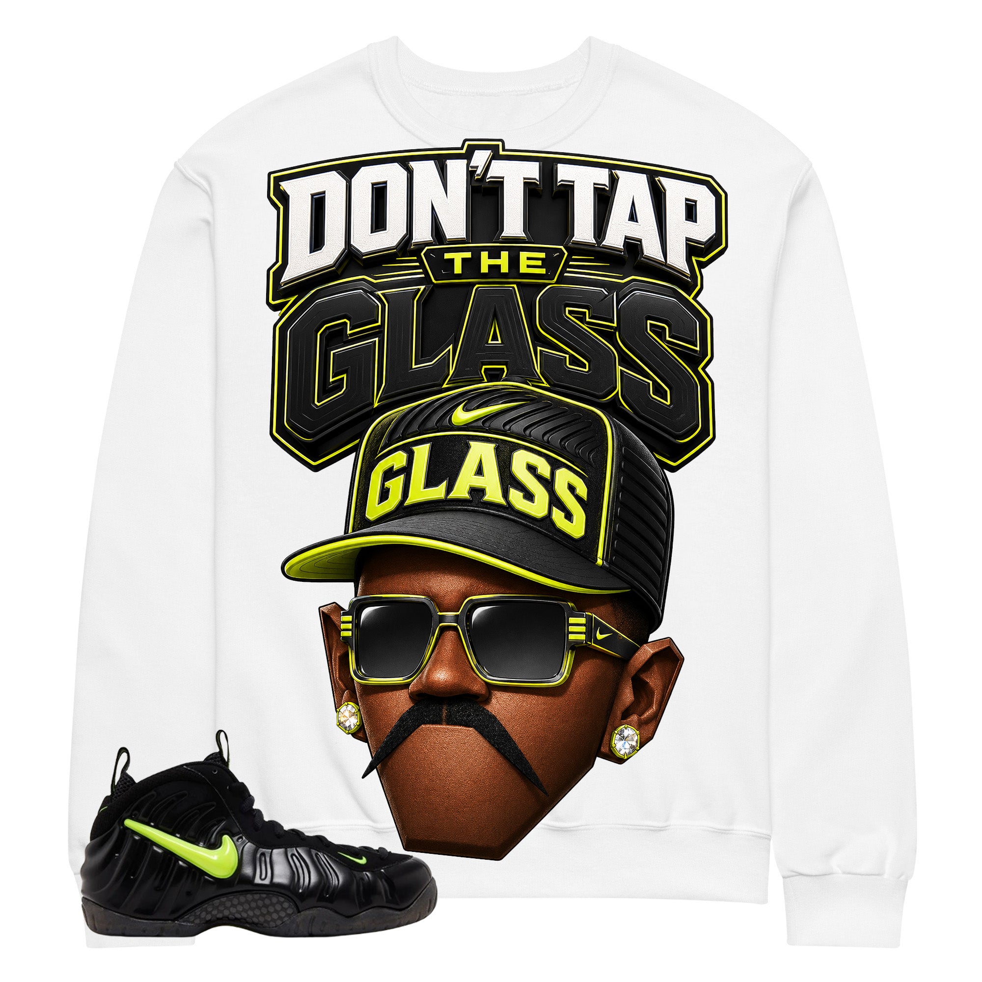 Graphic Tee to Match Foams Pro Voltage - Don't Tap The Glass Shirt