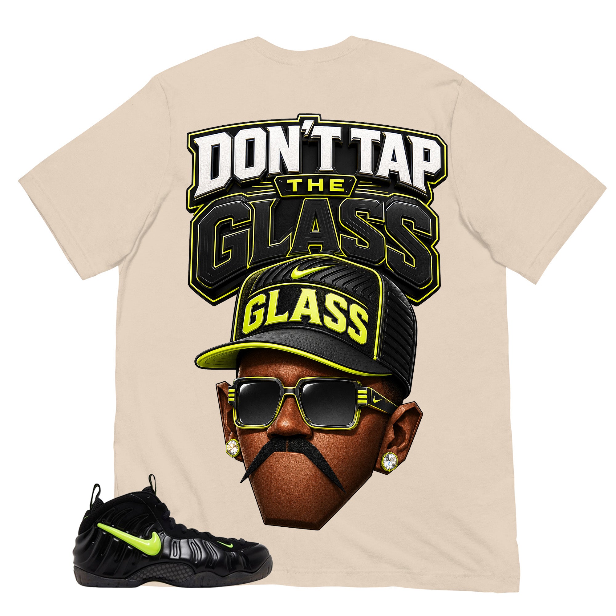 Graphic Tee to Match Foams Pro Voltage - Don't Tap The Glass Shirt