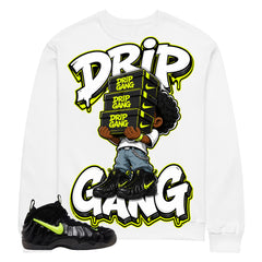 Graphic Tee to Match Air Foamposite Pro Voltage | Drip Gang Shirt | Zadago