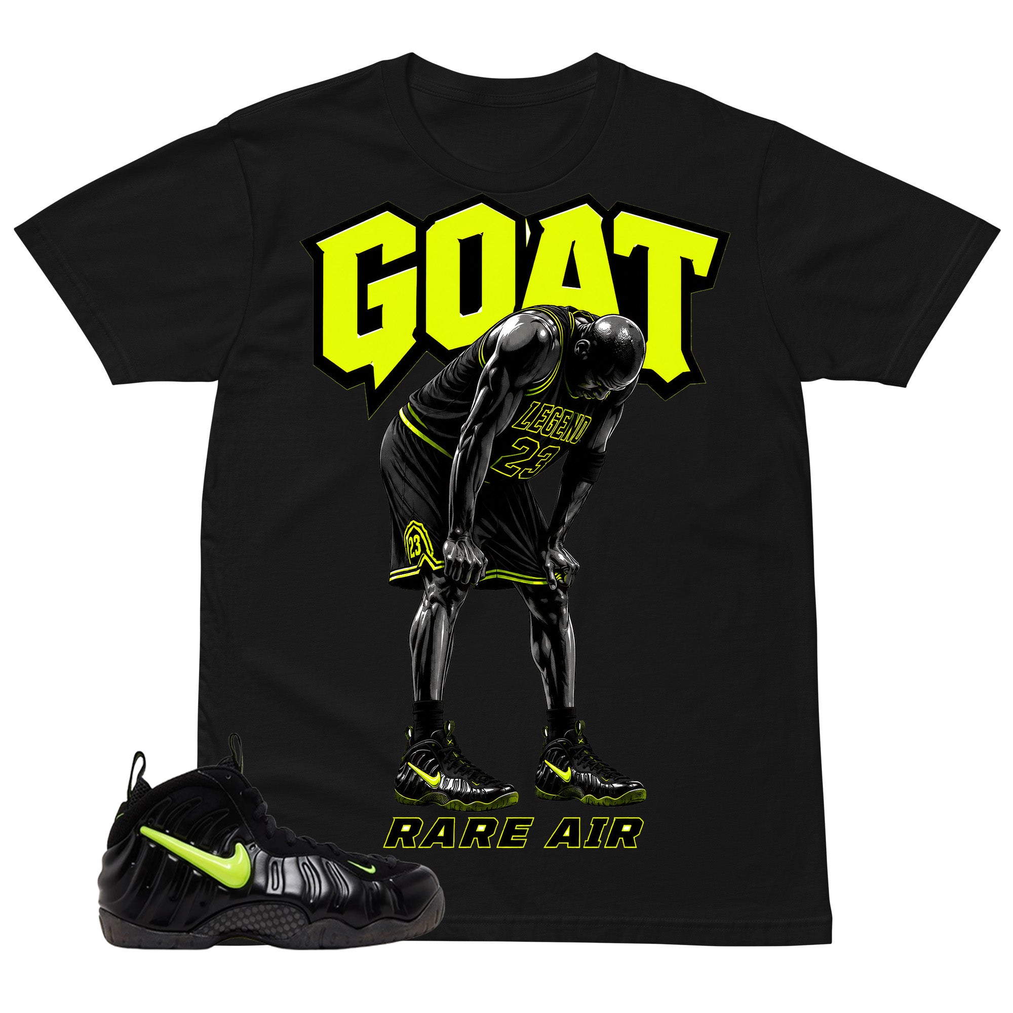 Graphic Tee to Match Foams Pro Voltage - Goat Rare Air Shirt