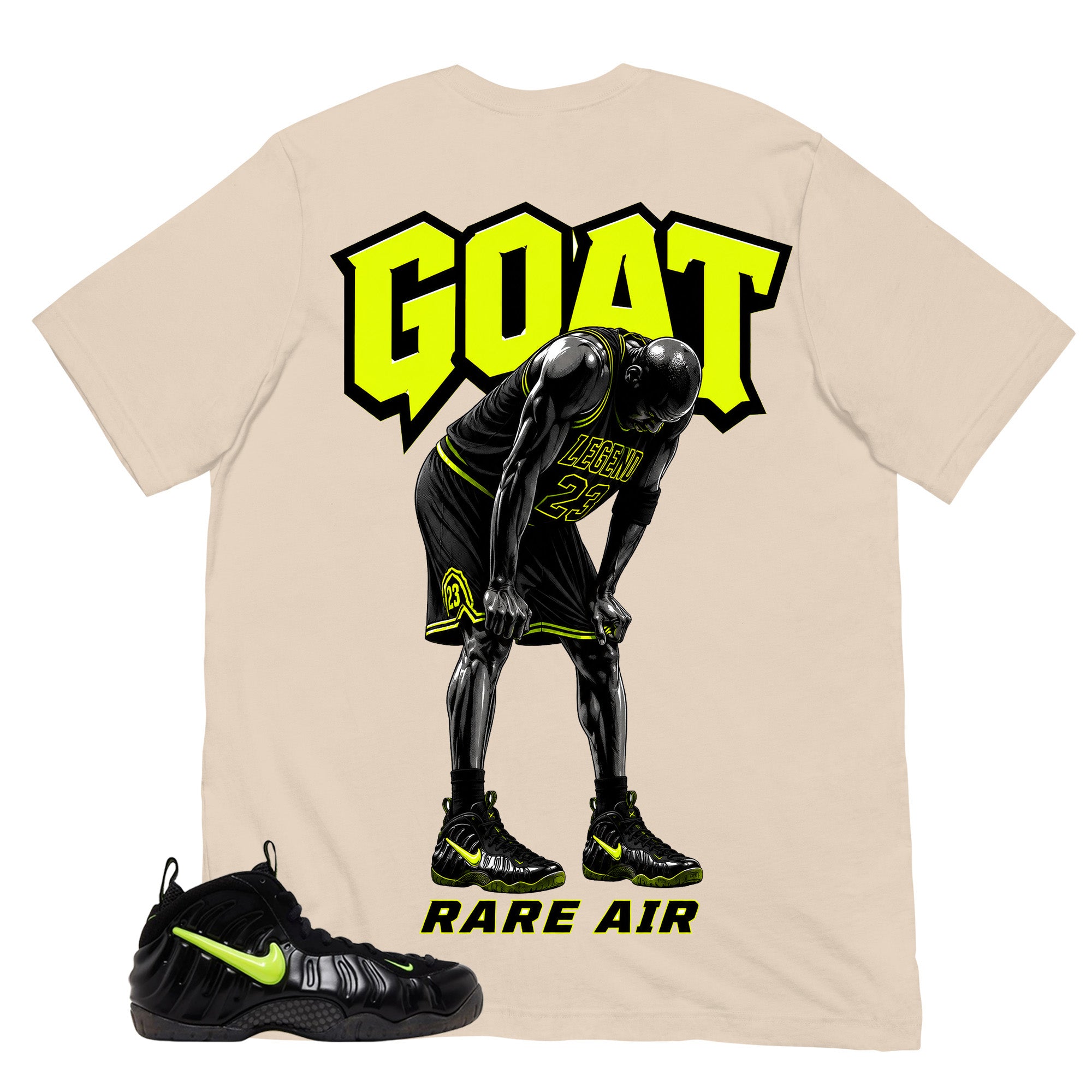 Graphic Tee to Match Foams Pro Voltage - Goat Rare Air Shirt