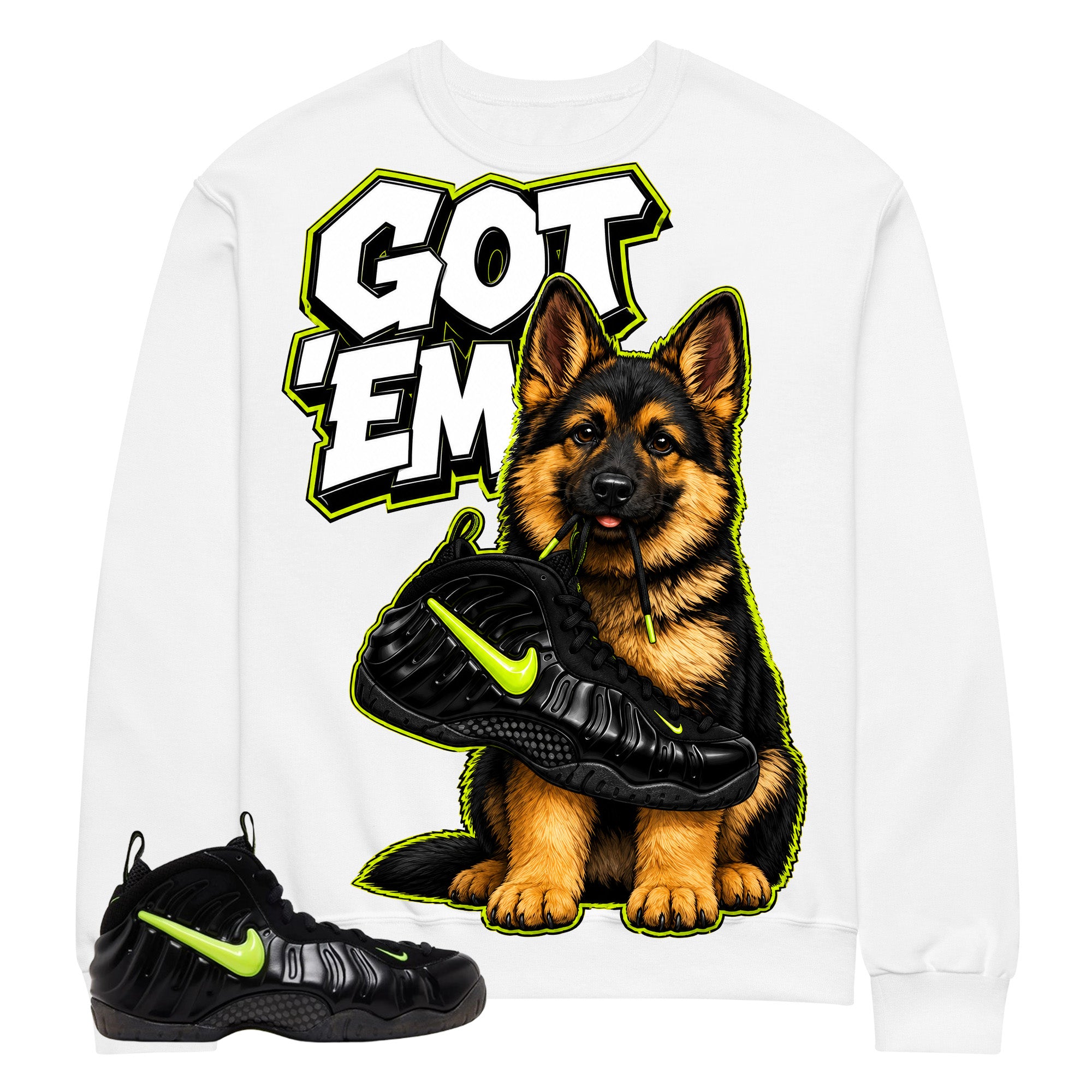 Graphic Tee to Match Air Foamposite Pro Voltage | Got 'Em GS Shirt | Zadago