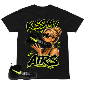 Graphic Tee to Match Air Foamposite Pro Voltage | Kiss My Airs Shirt | Zadago