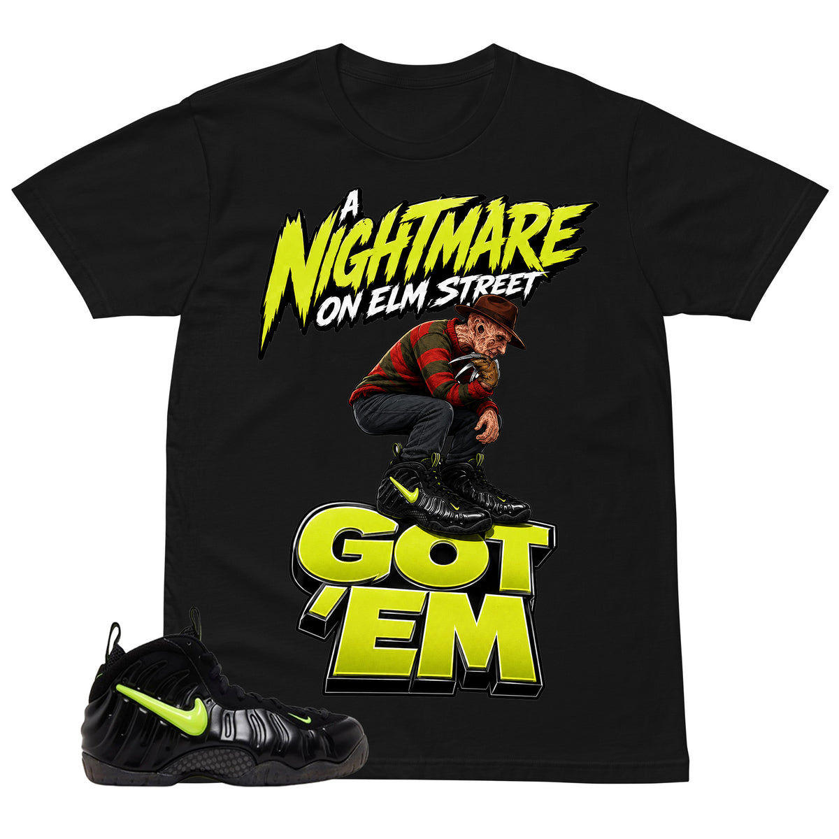 Graphic Tee to Match Foams Pro Voltage - Nightmare Street Shirt