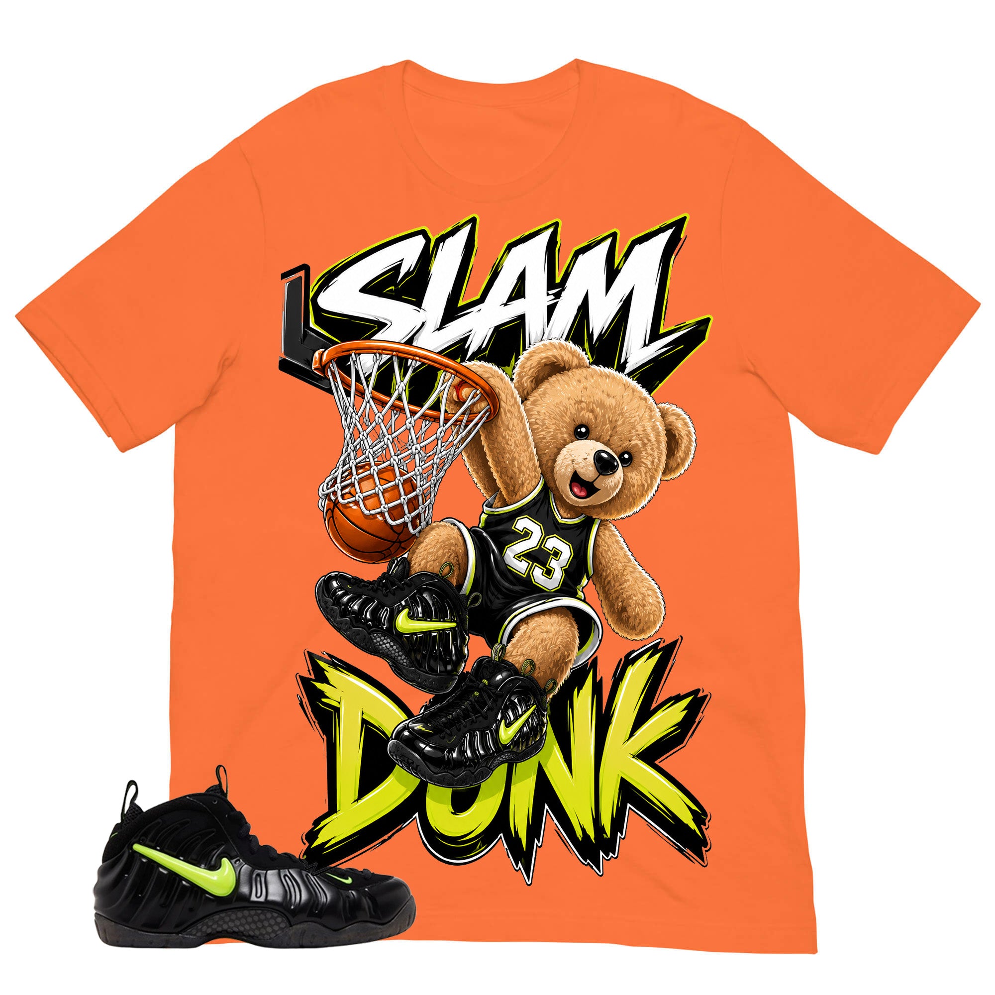 Graphic Tee to Match Foams Pro Voltage - Slam Dunk Shirt