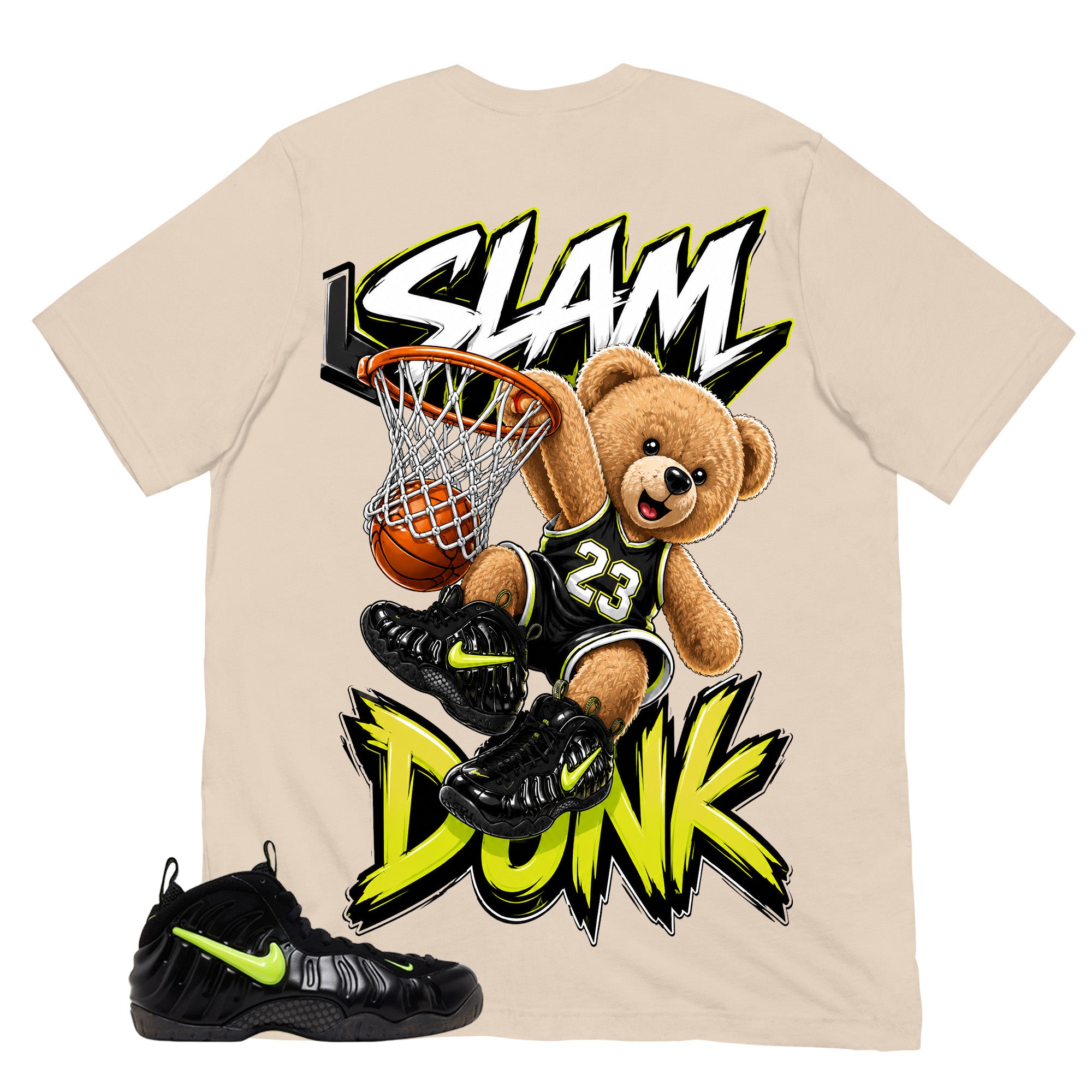 Graphic Tee to Match Foams Pro Voltage - Slam Dunk Shirt