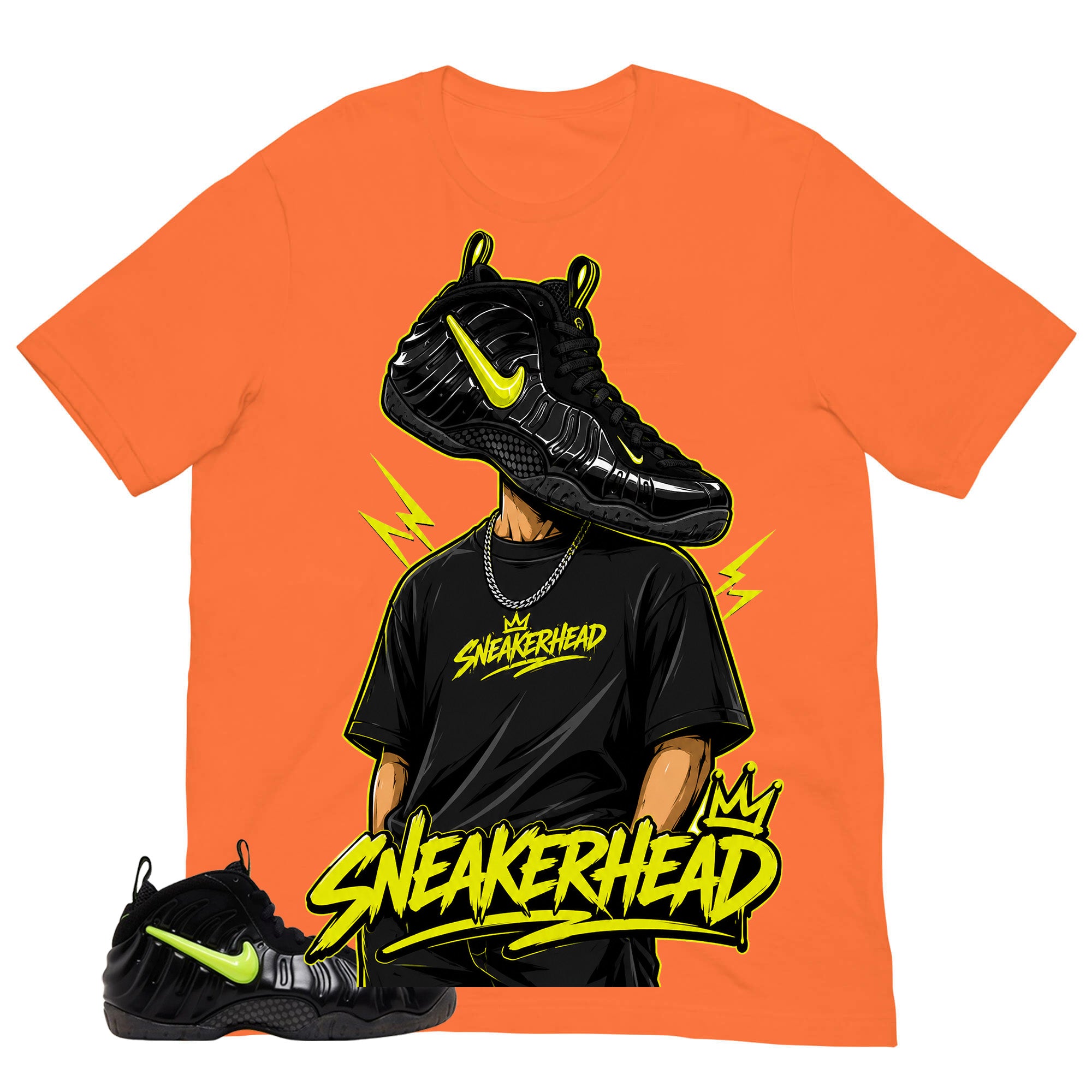 Graphic Tee to Match Foams Pro Voltage - Sneakerhead Shirt