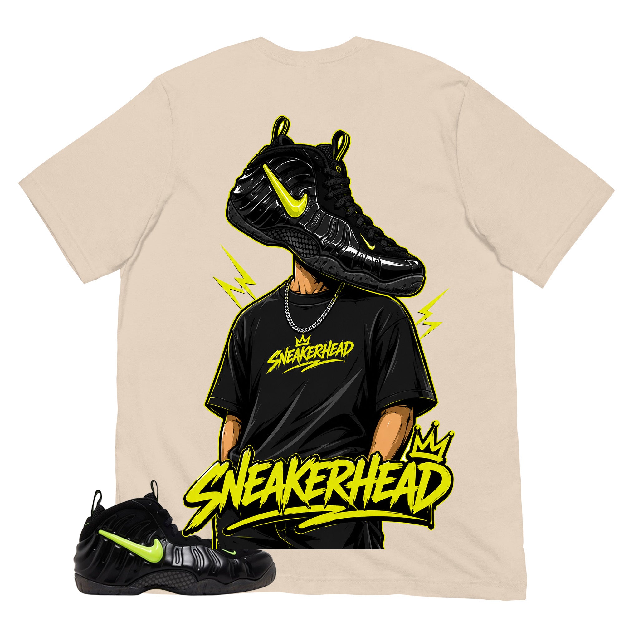 Graphic Tee to Match Foams Pro Voltage - Sneakerhead Shirt