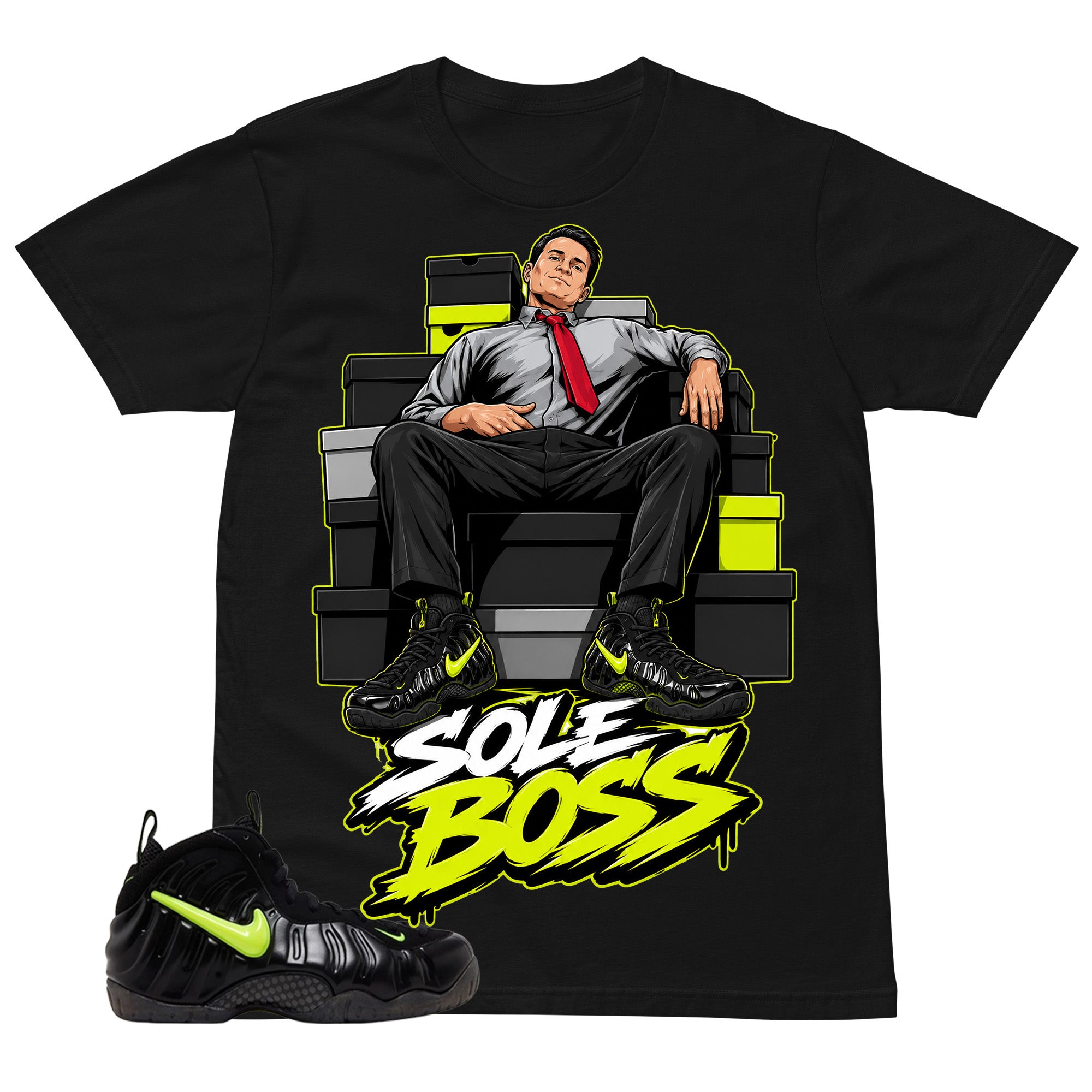 Graphic Tee to Match Foams Pro Voltage - Sole Boss Shirt