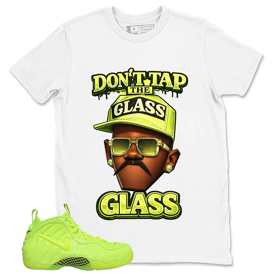 Graphic Tee to Match Air Foamposite Volt | Don't Tap The Glass Shirt | Zadago