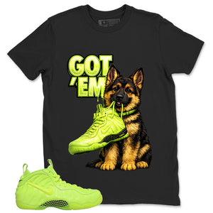 Graphic Tee to Match Air Foamposite Volt | Got 'Em GS Shirt | Zadago