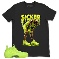 Graphic Tee to Match Air Foamposite Volt | Sicker Shirt | Zadago