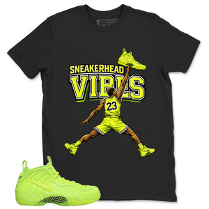 Graphic Tee to Match Air Foamposite Volt | Sneakerhead Vibes Shirt | Zadago