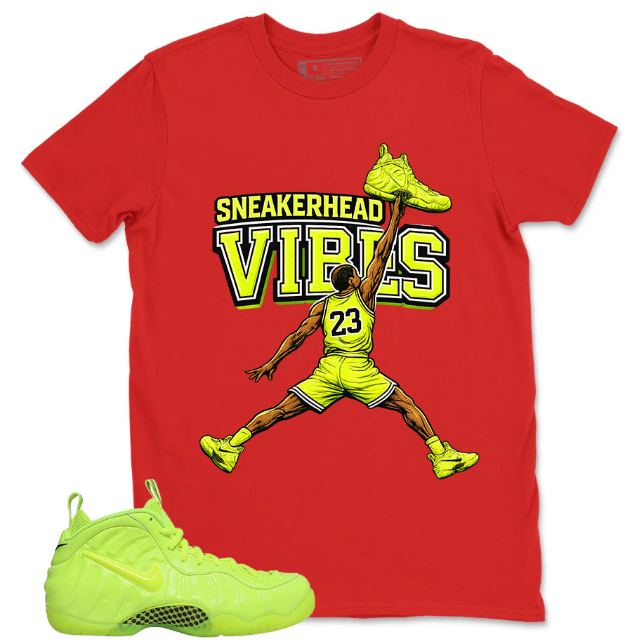 Graphic Tee to Match Air Foamposite Volt | Sneakerhead Vibes Shirt | Zadago