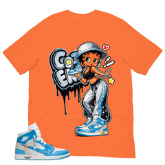 Graphic Tee to Match Air Jordan 1 Off White UNC | Got 'Em Lady Shirt | Zadago