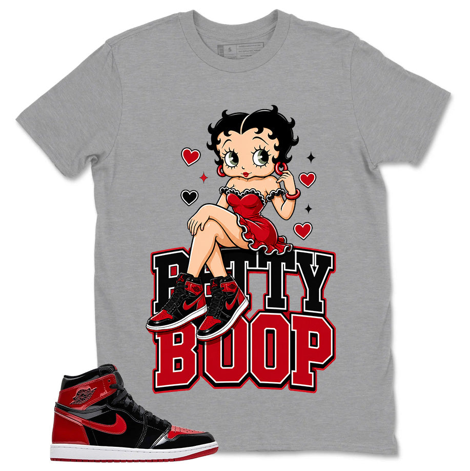 Graphic Tee to Match Patent Bred 1s - Betty Boop Shirt
