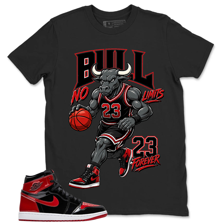 Graphic Tee to Match Patent Bred 1s - Bull 23 Shirt