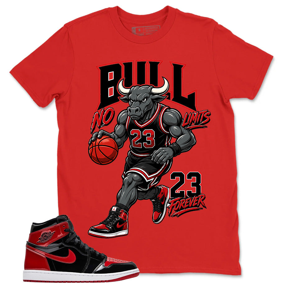 Graphic Tee to Match Patent Bred 1s - Bull 23 Shirt