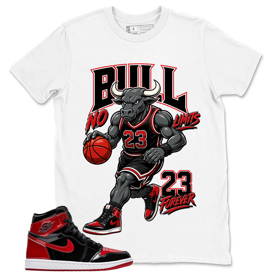 Graphic Tee to Match Patent Bred 1s - Bull 23 Shirt