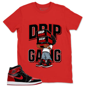Graphic Tee to Match Patent Bred 1s -  Drip Gang Zadago Shirt