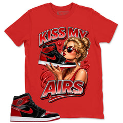Graphic Tee to Match Patent Bred 1s - Kiss My Airs Shirt