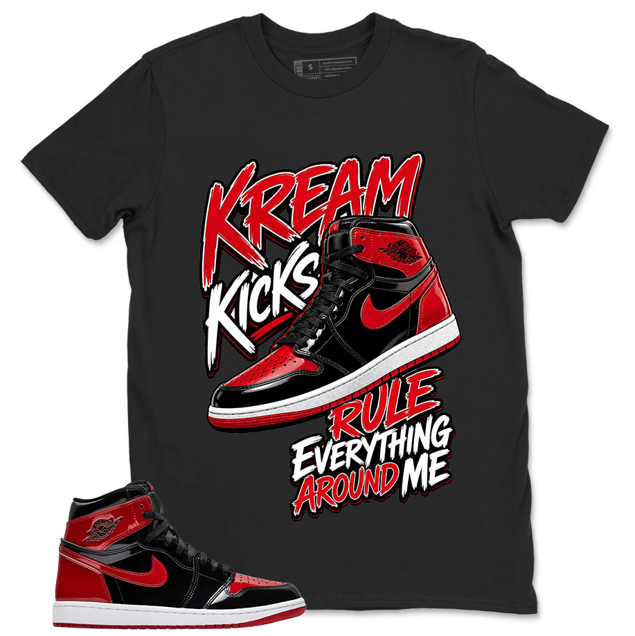 Graphic Tee to Match Patent Bred 1s - Kream Kicks Shirt