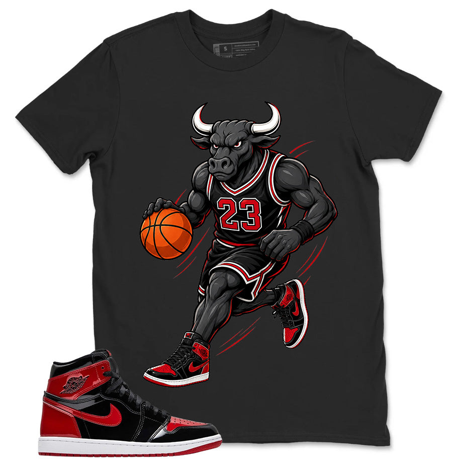 Graphic Tee to Match Patent Bred 1s - Raging Bull Shirt