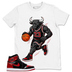 Graphic Tee to Match Patent Bred 1s - Raging Bull Shirt