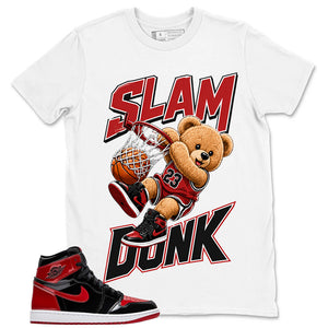 Graphic Tee to Match Patent Bred 1s - Slam Dunk Shirt