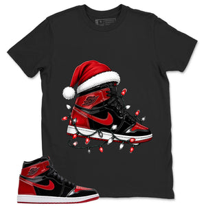 Graphic Tee to Match Patent Bred 1s - Sneaker Light Shirt