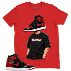Graphic Tee to Match Patent Bred 1s - Sneakerhead Shirt