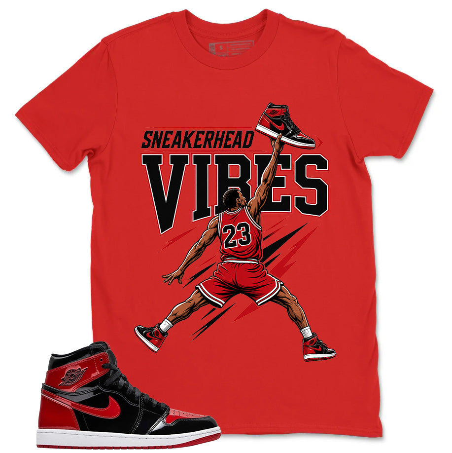 Graphic Tee to Match Patent Bred 1s - Sneakerhead Vibes Shirt