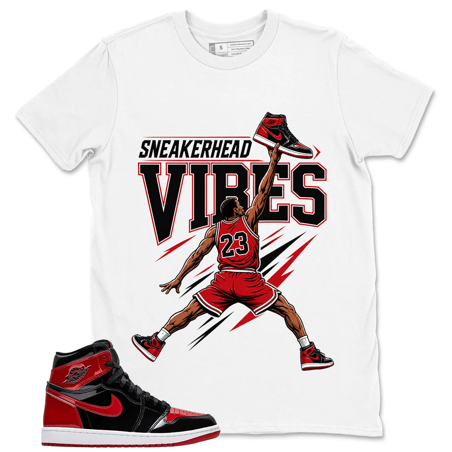 Graphic Tee to Match Patent Bred 1s - Sneakerhead Vibes Shirt