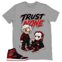 Graphic Tee to Match Patent Bred 1s - Trust None Shirt